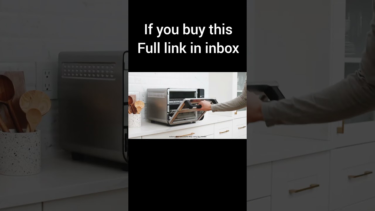 Ninja, Toaster Oven, Double Oven with FlexDoor, & Smart Finish, Air Fry, Bake, Roast, Fry, Pizza,