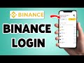 Binance Login 2025 | Binance App Login Guide | Binance Account Sign In