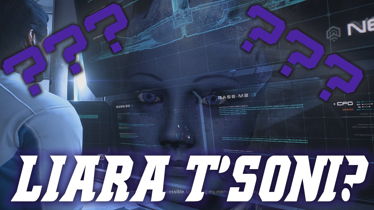 Liara T Soni In Mass Effect Andromeda Youtube