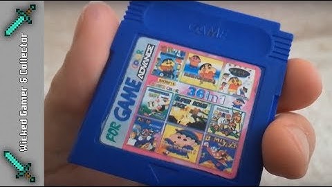 // 36 in 1 \\ Nintendo Game Boy Colour | Multi Game Cart | GBA SP / Gameplay Review / Multicart