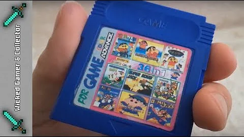 // 36 in 1 \\ Nintendo Game Boy Colour | Multi Game Cart | GBA SP / Gameplay Review / Multicart