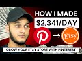 How to Grow Your Etsy Store with Pinterest & Drive Sales (Step-by-Step)