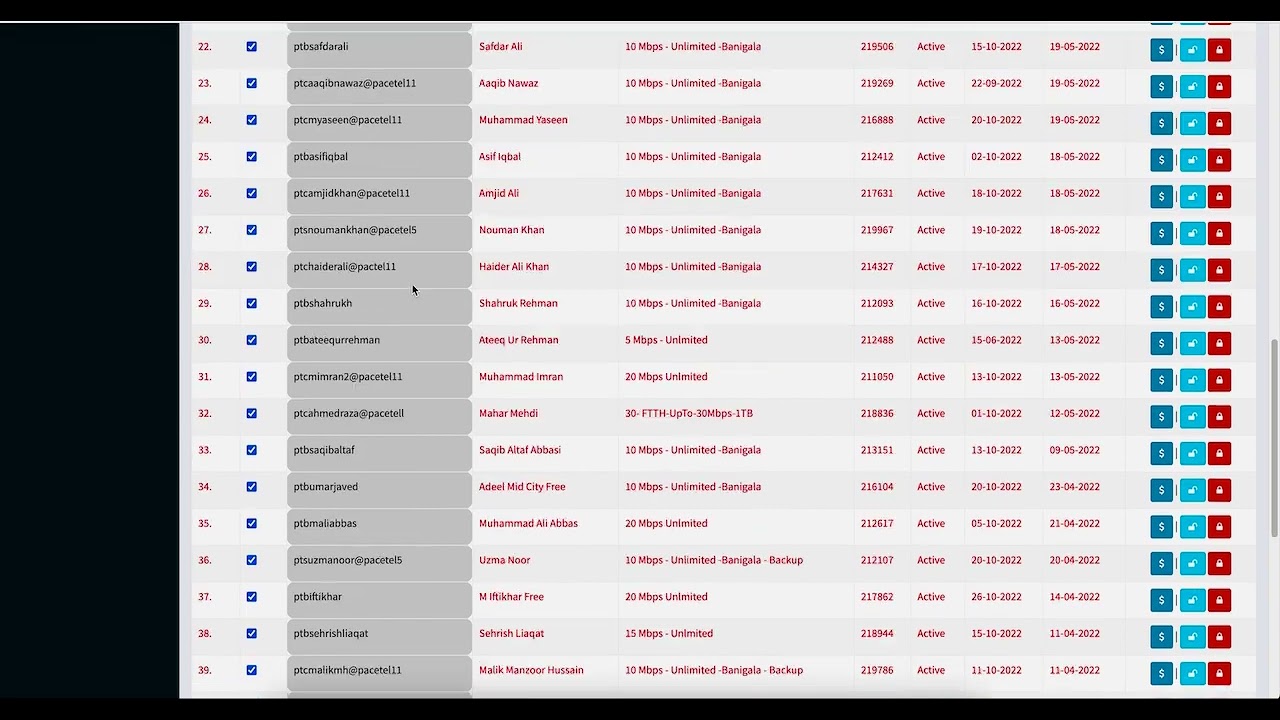 Pace Radius multi user management and recharge option