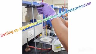 Melting point determination Demo