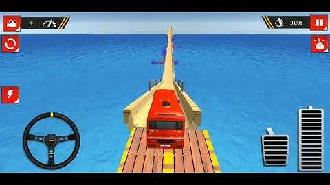 Impossible Bus Driver Sky Tracks - Bus Driving Simulator 3D #002# Android GamePlay