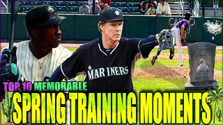 Download Lagu Top 10 Most Memorable SPRING TRAINING Moments in MLB HISTORY!! MP3