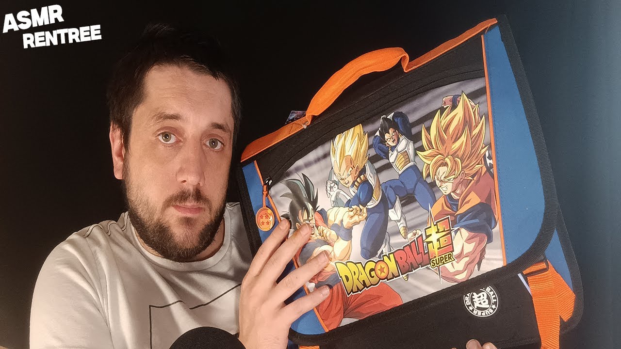 ASMR FR : JE PREPARE LE CARTABLE DE MON FILS POUR LA RENTREE (BONNE RENTREE A TOUS)