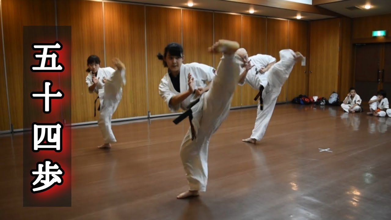 極真空手 型 五十四歩