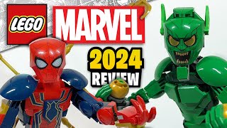 LEGO Marvel Spider-Man No Way Home Construction Figures 2024 Sets Review