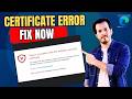 How To Fix Website Security Certificate Error in Microsoft Edge (SSL Fix Windows 11/10)
