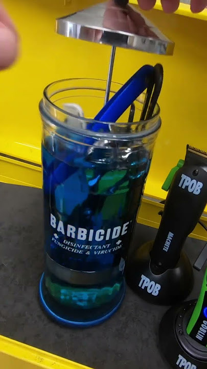 How to Clean & Disinfect Your Tools Using Ship-Shape & BARBICIDE® 