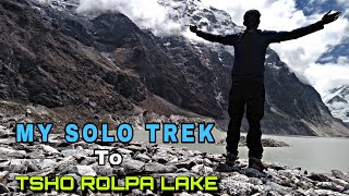 My Solo Trek To Tsho Rolpa Lake |ROLWALING VALLEY|