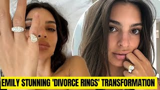 Emily Ratajkowski Repurposed her Engagement Ring into ‘divorce rings’