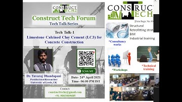 Limestone Calcined Clay Cement (LC3) for Concrete Construction