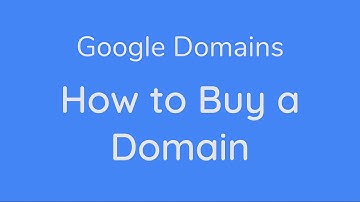 [Tutorial] - How to Buy a Domain | Google Domains