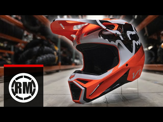 FOX V1 Matte Casque Motocross
