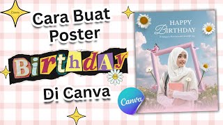 Tutorial buat Birthday Poster di Canva screenshot 3