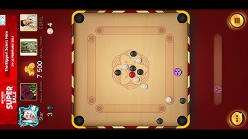 carrom pool 4 players | carrom game in 2 vs 2 players | carrom pool | carrom gameplay