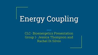 Energy Coupling Presentation