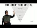 The Structure of a Literature Review | Thesis Writing Guide