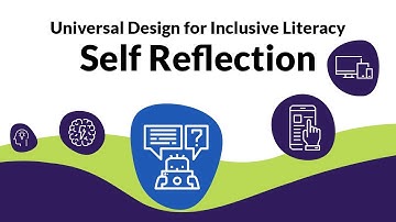 Self-reflection: Universal Design for Inclusive Literacy Session 6