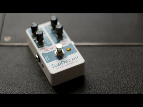SubDecay Octasynth – Analog Octave Synthesizer Pedal - YouTube