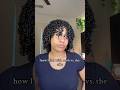 How it feels with curls vs. an afro #afro #curls #hair