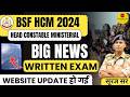 BSF HCM EXAM DATE 2024 BSF HEAD CONSTABLE MINISTERIAL WRITTEN EXAM 2026 TWITTER CAMPAIGN
