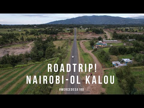 ROADTRIP! NAIROBI - OL KALOU 2016 MERCEDES A180 W176