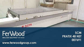 Nesting Surface Work Station in action - SCM PRATIX 48 NST  - Ferwoodgroup - 007691