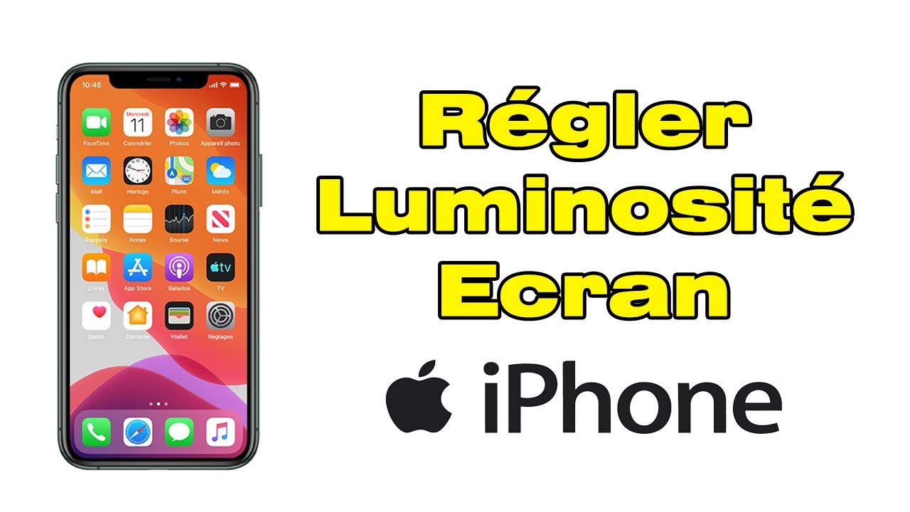 Comment Regler La Luminosite De L Ecran De Votre Iphone Youtube Comment Regler La Luminosite De L Ecran De Votre Iphone Youtube