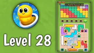 Worm away level 28 | all parts gameplay walkthrough solution