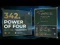 LeetCode 342. Power of Four | Iterative Division Solution (C++)