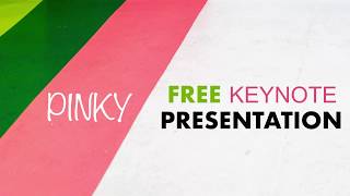Pinky Free Keynote Template screenshot 4