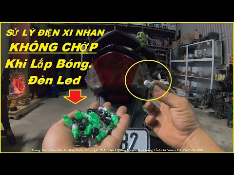 Video Mạch Đèn Xi Nhan Xe Máy Không Chớp Khi Lắp Bóng Đèn Led - youtube