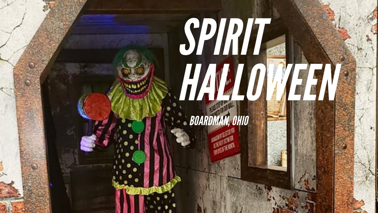 Spirit Halloween is finally open! This is the Boardman, Ohio store