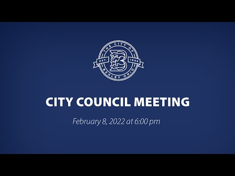 February 8, 2020 City Council Meeting