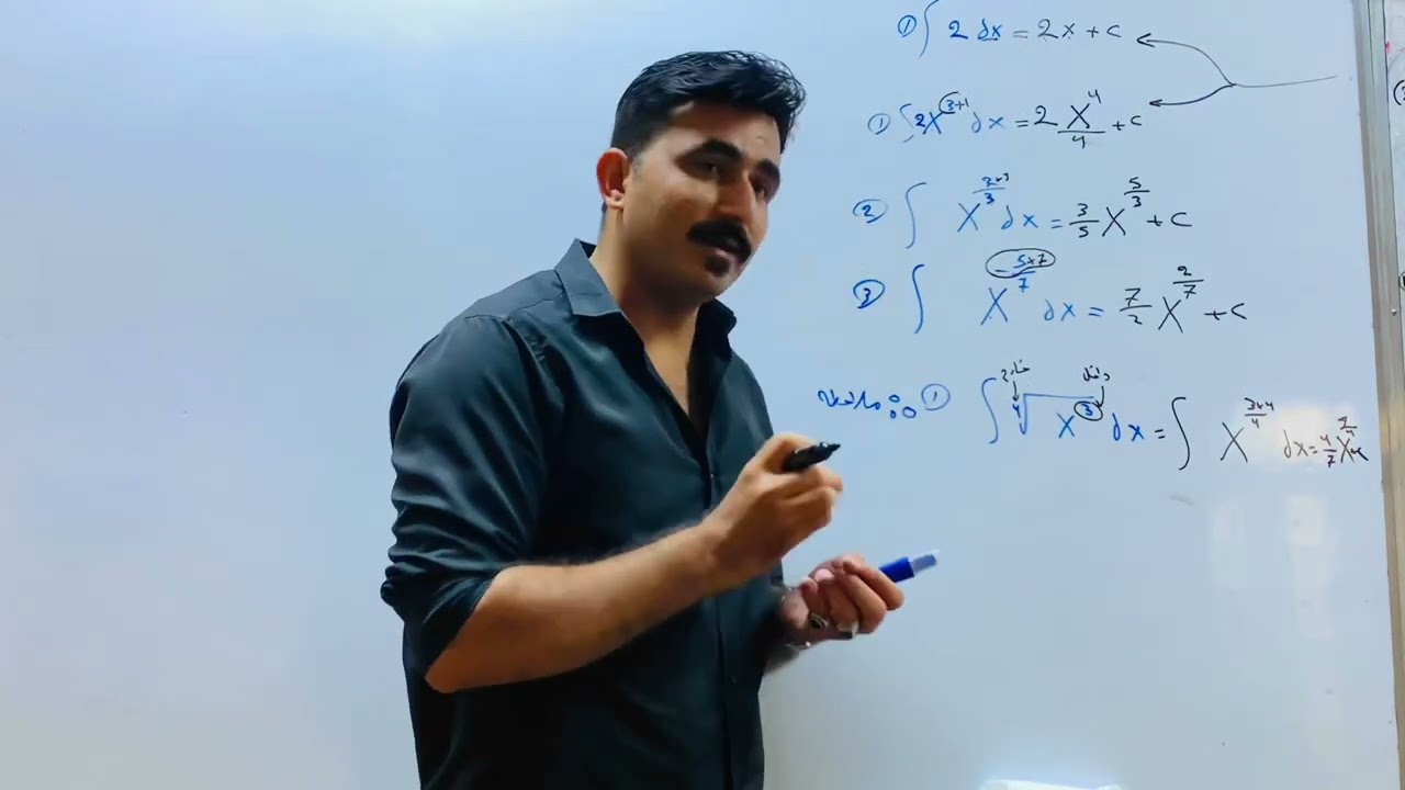 قواعد التكامل مراجعة