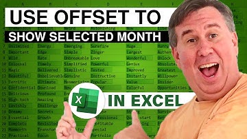 Excel - Mastering Excel: Create Dynamic Reports with Drop-Down Selections - Episode 1163