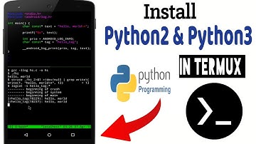 How to install Python2 and Python3 in termux|Termux hacking|Hacking with Android