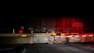 CSX 876 Leads Long CSX I032-12 Intermodal Combo Train NB Florence SC  Wealth