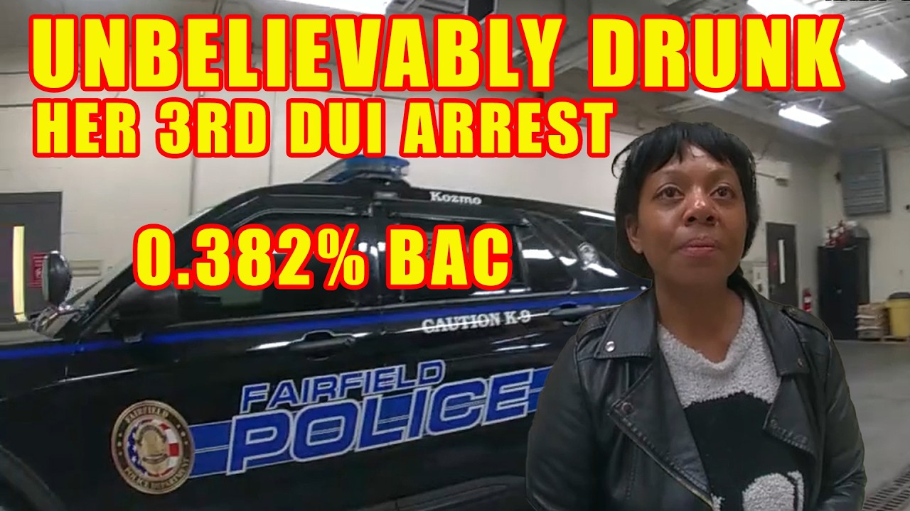 Incredibly Intoxicated Woman Blows 0.382% BAC - Highest Ever on This Channel