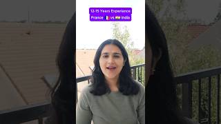 Salary Differences France Vs India !! (Indians in Paris) #europe #informative #shorts