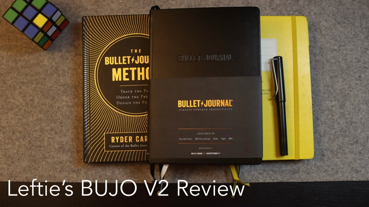 Bullet Journal V2 for Lefties YouTube