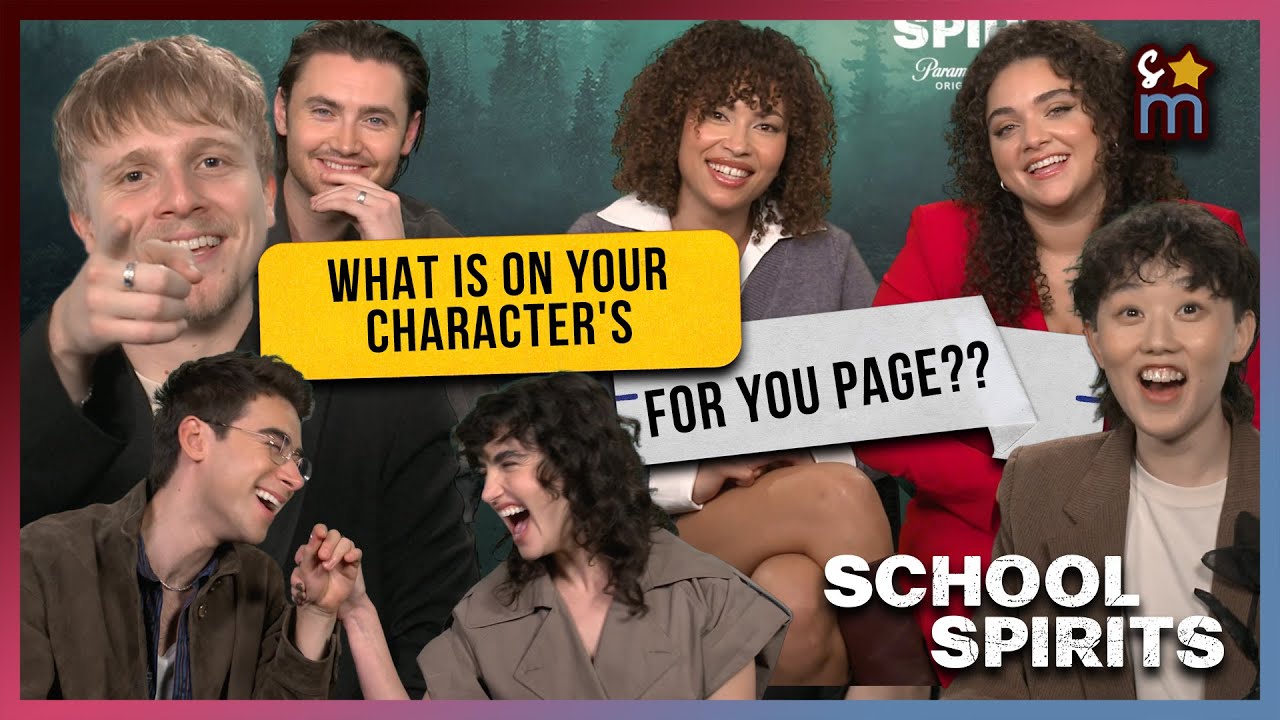 Актеры сериала «Школьные духи» раскрыли подробности о своих персонажах на странице «Для вас» и от...