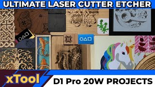 xTool D1 Pro 20w Projects
