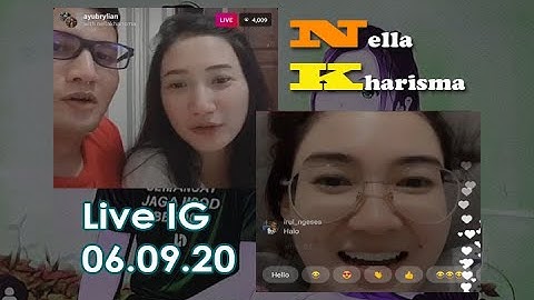 Seru dan gokil !! Dory Harsa, Nella Kharisma dan kakak, Live IG 06.09.2020