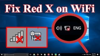 How to Fix Red X on WiFi  Windows 10