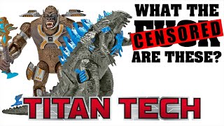 Godzilla Vs Kong Titan Tech Action Figures