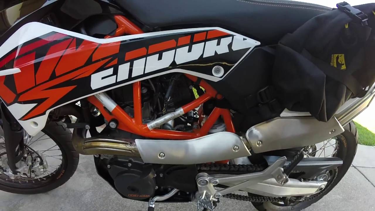 2014 KTM 690 Enduro R Wolfman E 12 Bags Follou up YouTube
